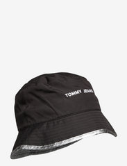 Tommy Hilfiger - TJW ITEM BUCKET - kibirėlio formos kepurės - black - 0