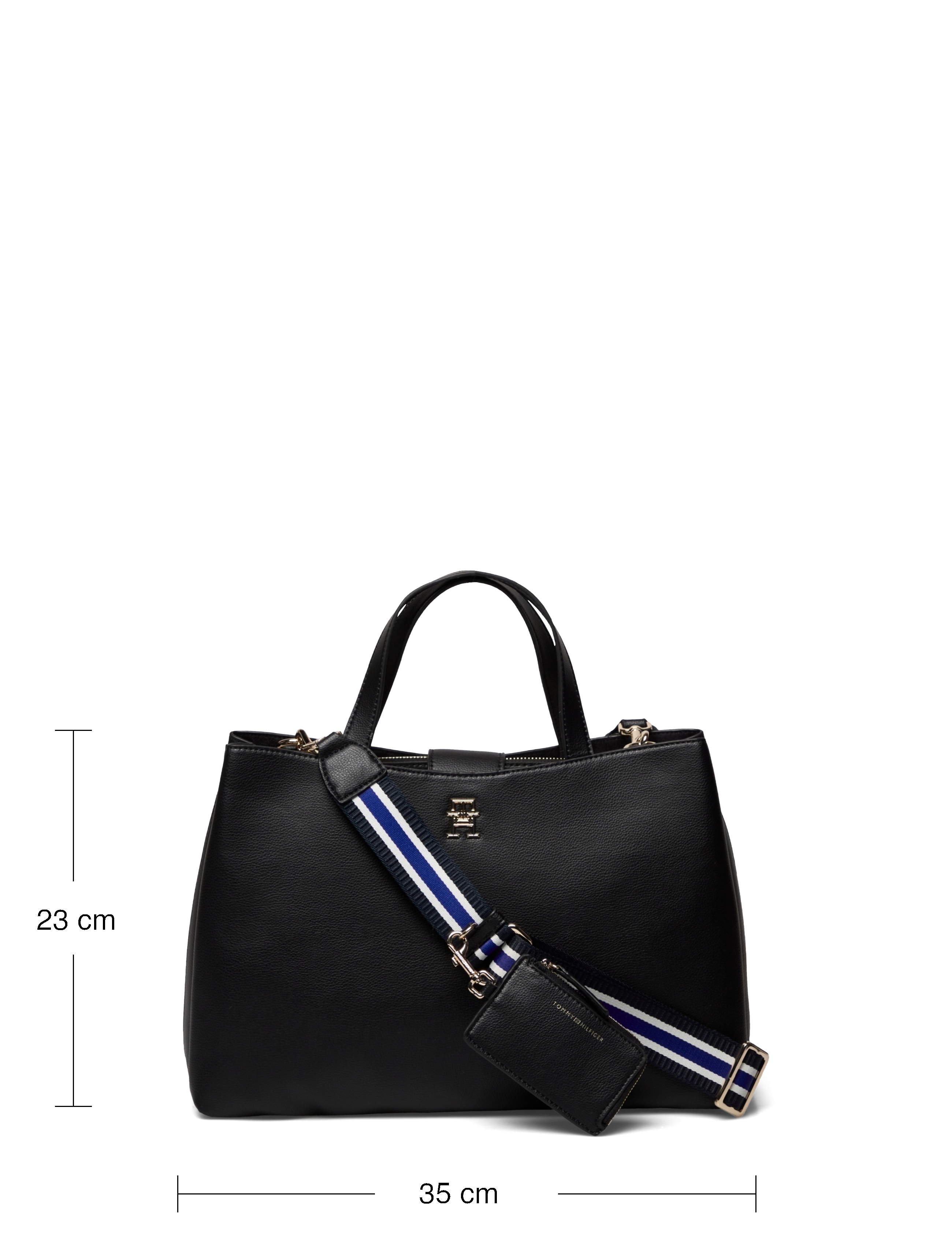 Tommy Hilfiger - TOMMY LIFE SATCHEL - black - 4