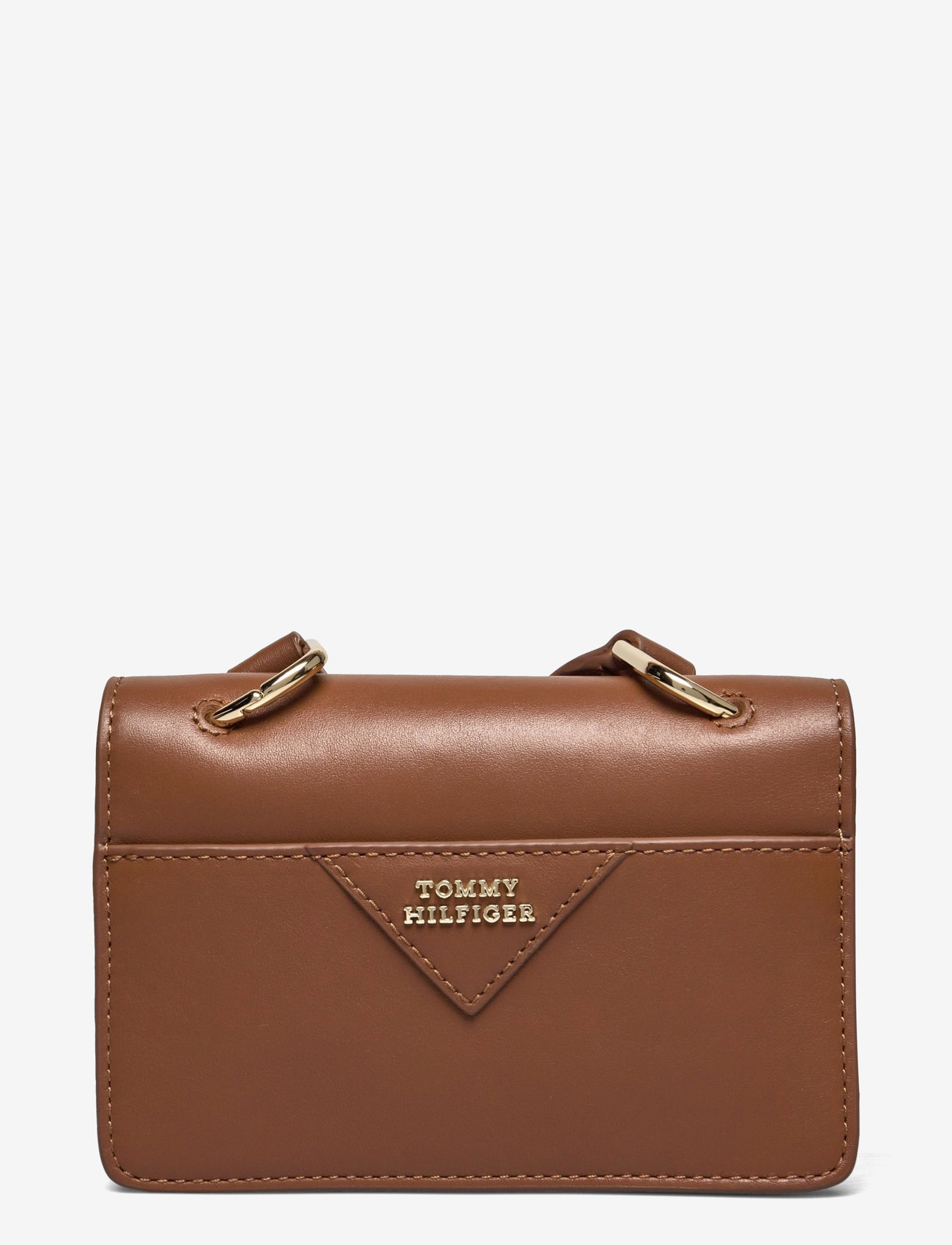 Tommy Hilfiger - PUSHLOCK LEATHER MN CROSSOVER CO - cognac - 1