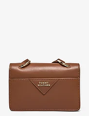 Tommy Hilfiger - PUSHLOCK LEATHER MN CROSSOVER CO - geburtstagsgeschenke - cognac - 1