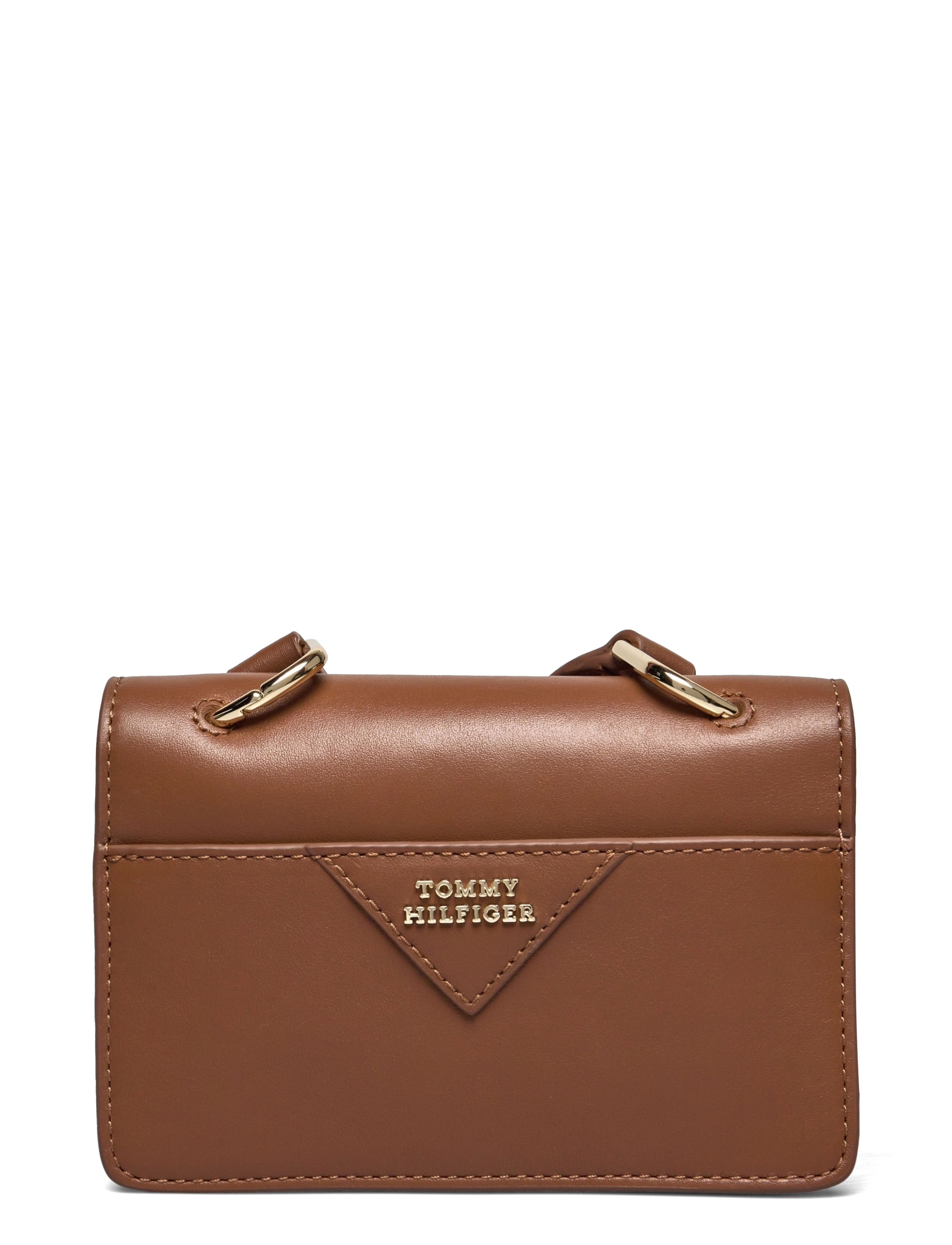 Tommy Hilfiger - PUSHLOCK LEATHER MN CROSSOVER CO - cognac - 1