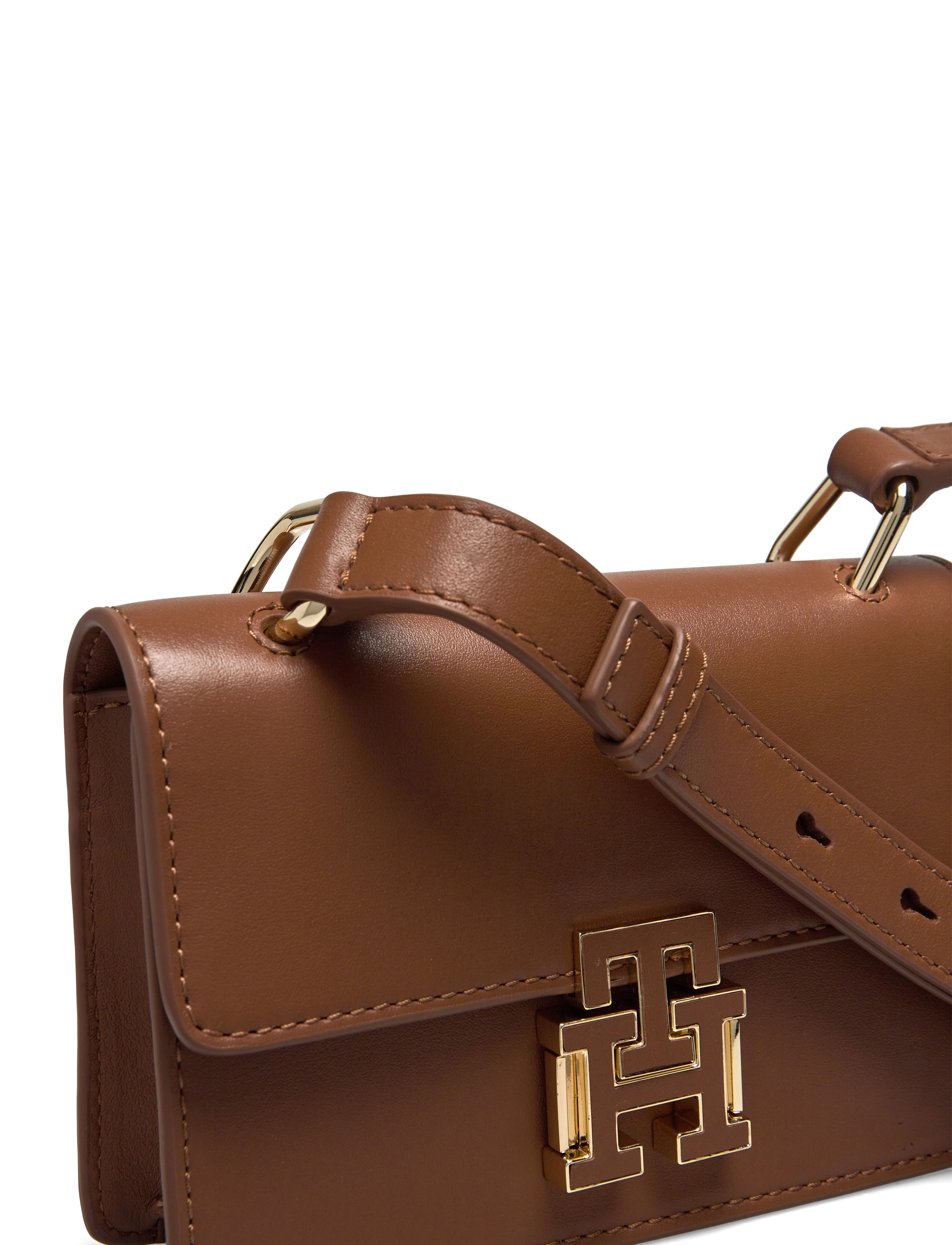 Tommy Hilfiger - PUSHLOCK LEATHER MN CROSSOVER CO - cognac - 3