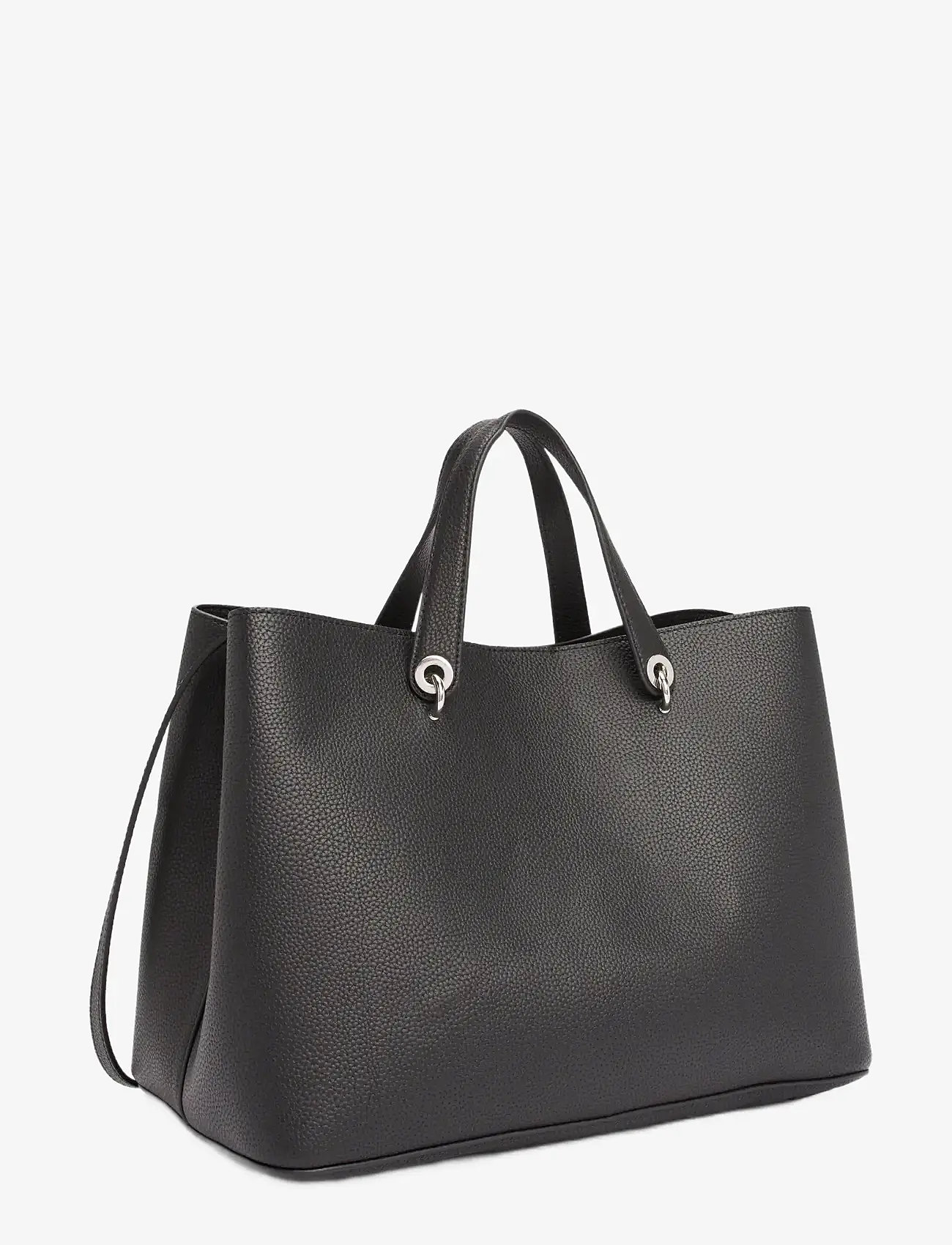 Tommy Hilfiger - TH EMBLEM SATCHEL - særlige begivenheder - black - 2