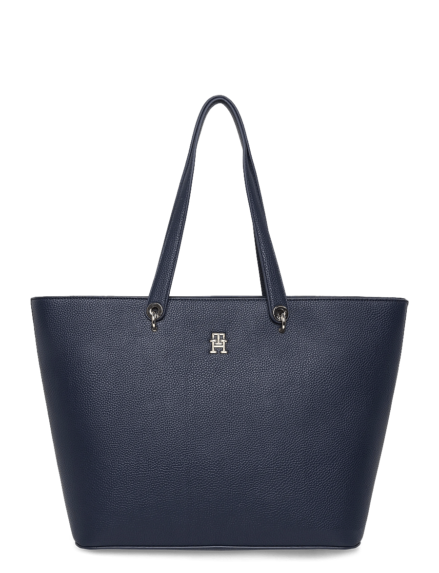 Tommy Hilfiger - TH EMBLEM TOTE - shopper - space blue - 0