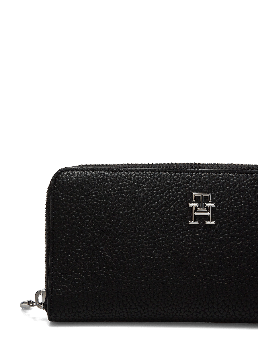 Tommy Hilfiger - TH EMBLEM LARGE ZA - rahakotid - black - 2