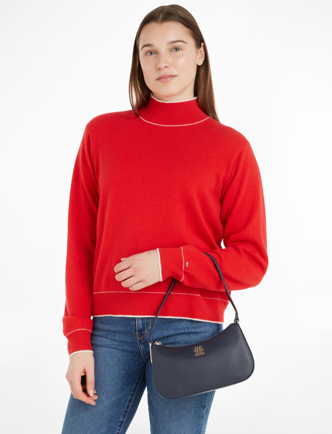 Tommy Hilfiger Th Timeless Shoulder Bag Handbags Boozt