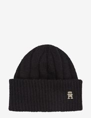 Tommy Hilfiger - TH TIMELESS BEANIE - pipot - black - 0