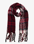 TOMMY CHECK SCARF - SPACE BLUE