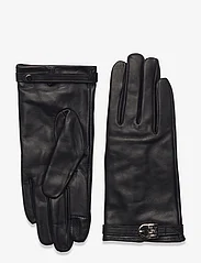 Tommy Hilfiger - TH EVENING LEATHER GLOVES - gloves - black - 0