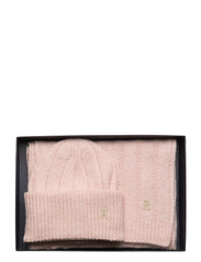 Tommy Hilfiger - GP TH TIMELESS BEANIE + SCARF - wintersjaals - sepia pink - 3