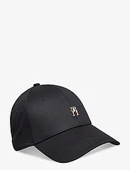 Tommy Hilfiger - ESSENTIAL CHIC CAP - kepurės su snapeliu - black - 0