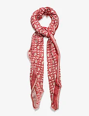 Tommy Hilfiger - TH CONTEMPORARY MONO CB SCARF - lightweight scarves - fierce red - 0