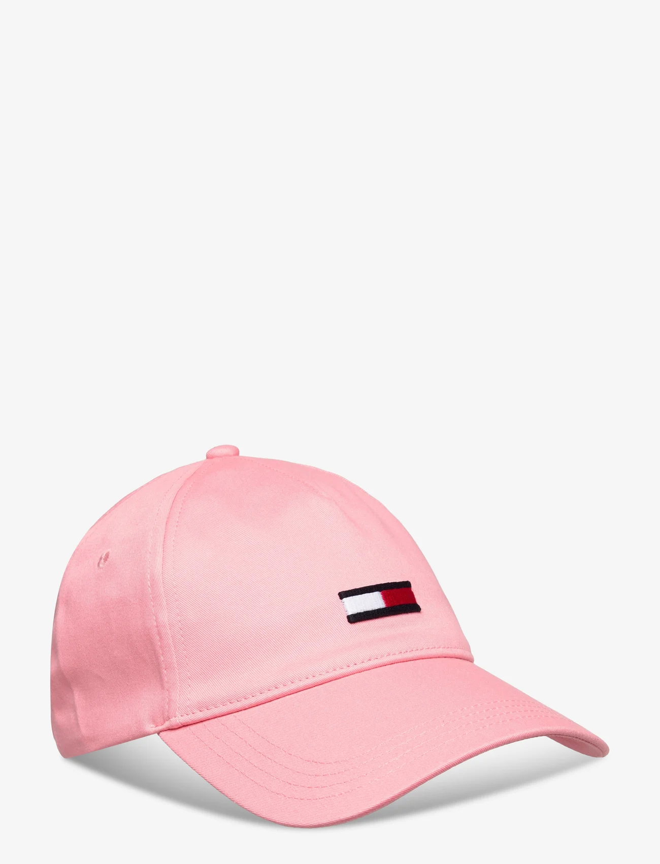 Tommy Hilfiger - TJW ELONGATED FLAG 5 PANELS CAP - laveste priser - tickled pink - 0