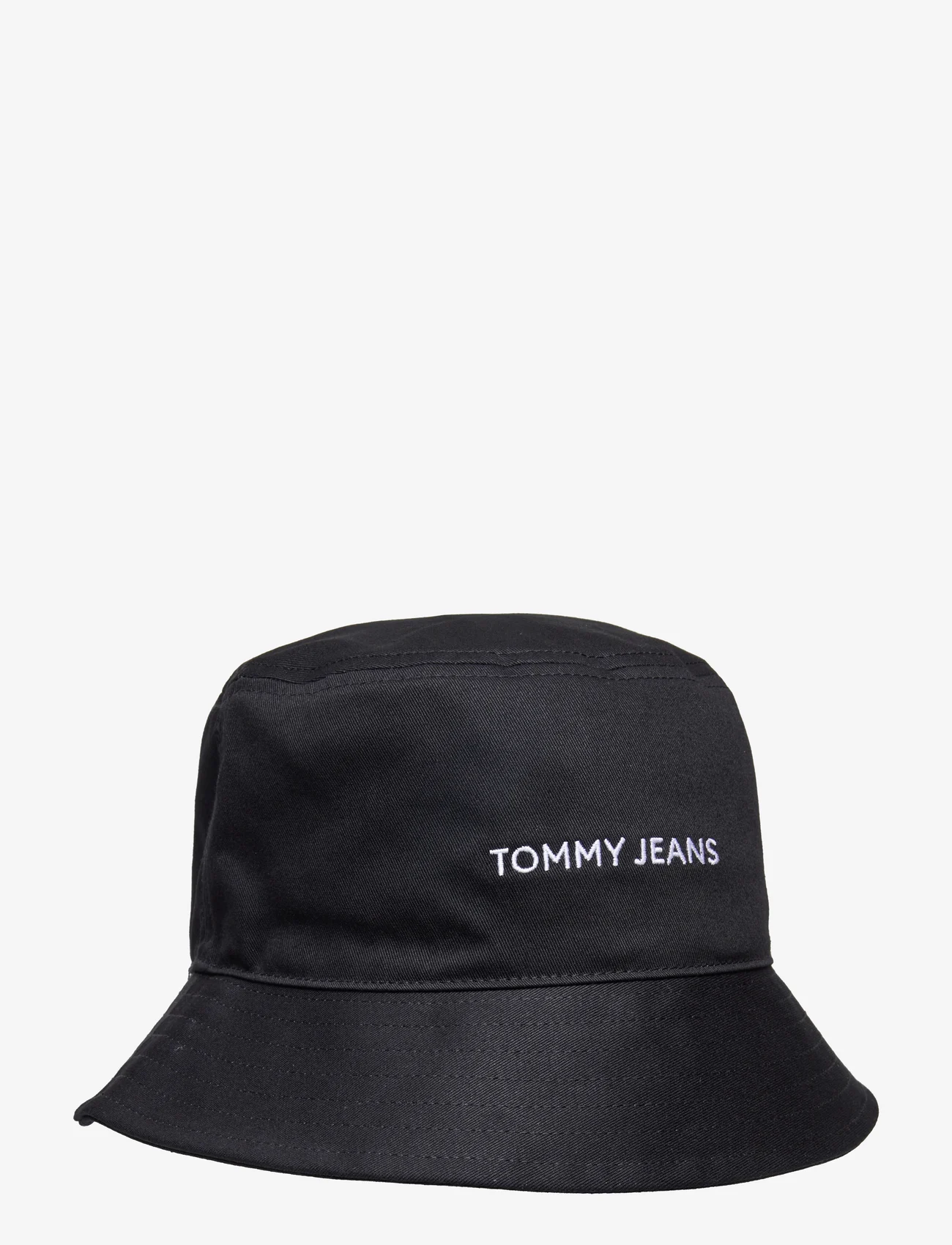 Tommy Hilfiger - TJW LINEAR LOGO BUCKET HAT - bucket hats - black - 0