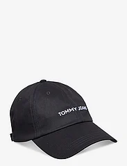 Tommy Hilfiger - TJW LINEAR LOGO CAP - mažiausios kainos - black - 0