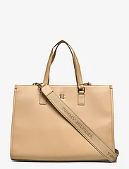 Tommy Hilfiger - TH MONOTYPE TOTE - tote bags - harvest wheat - 0