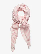 ESSENTIAL FLAG SCARF - WHIMSY PINK