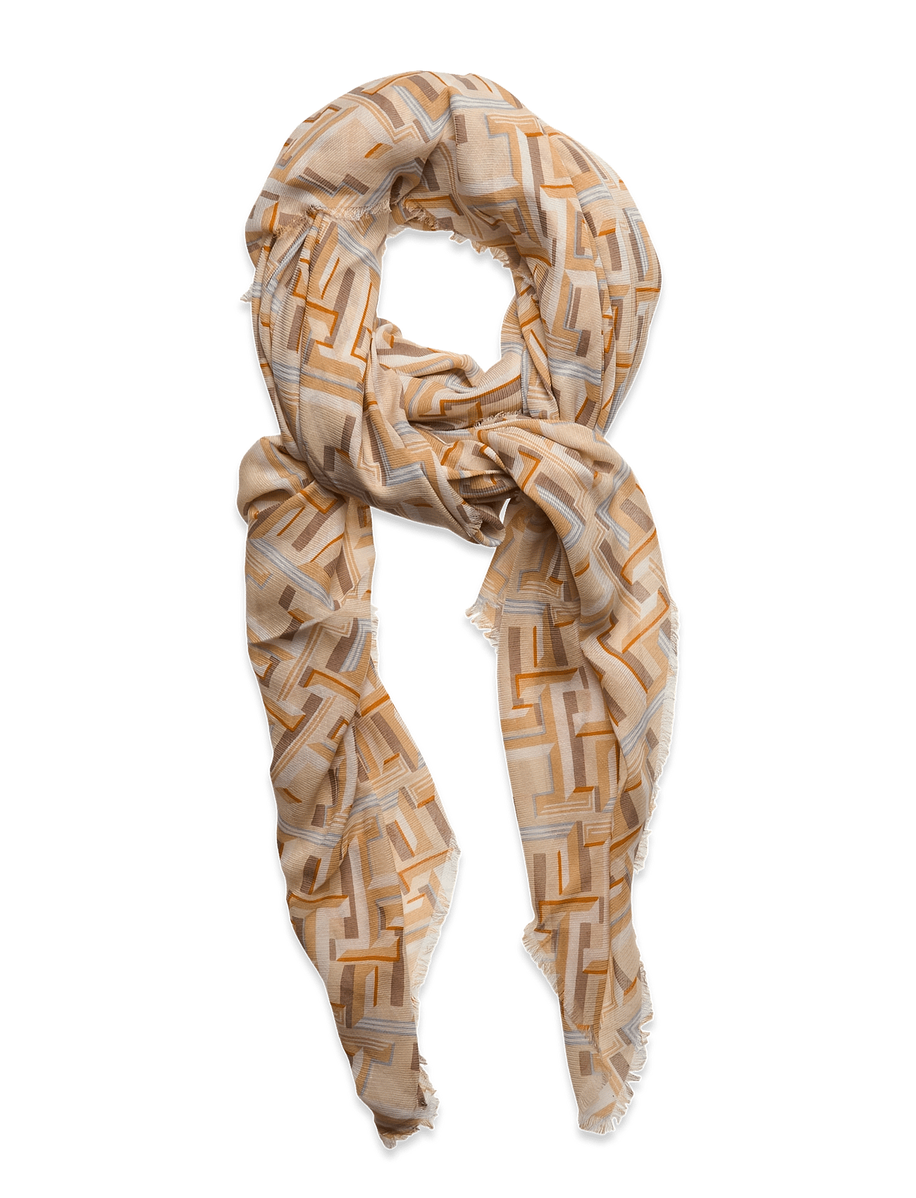 POP MONOGRAM SCARF - CALICO