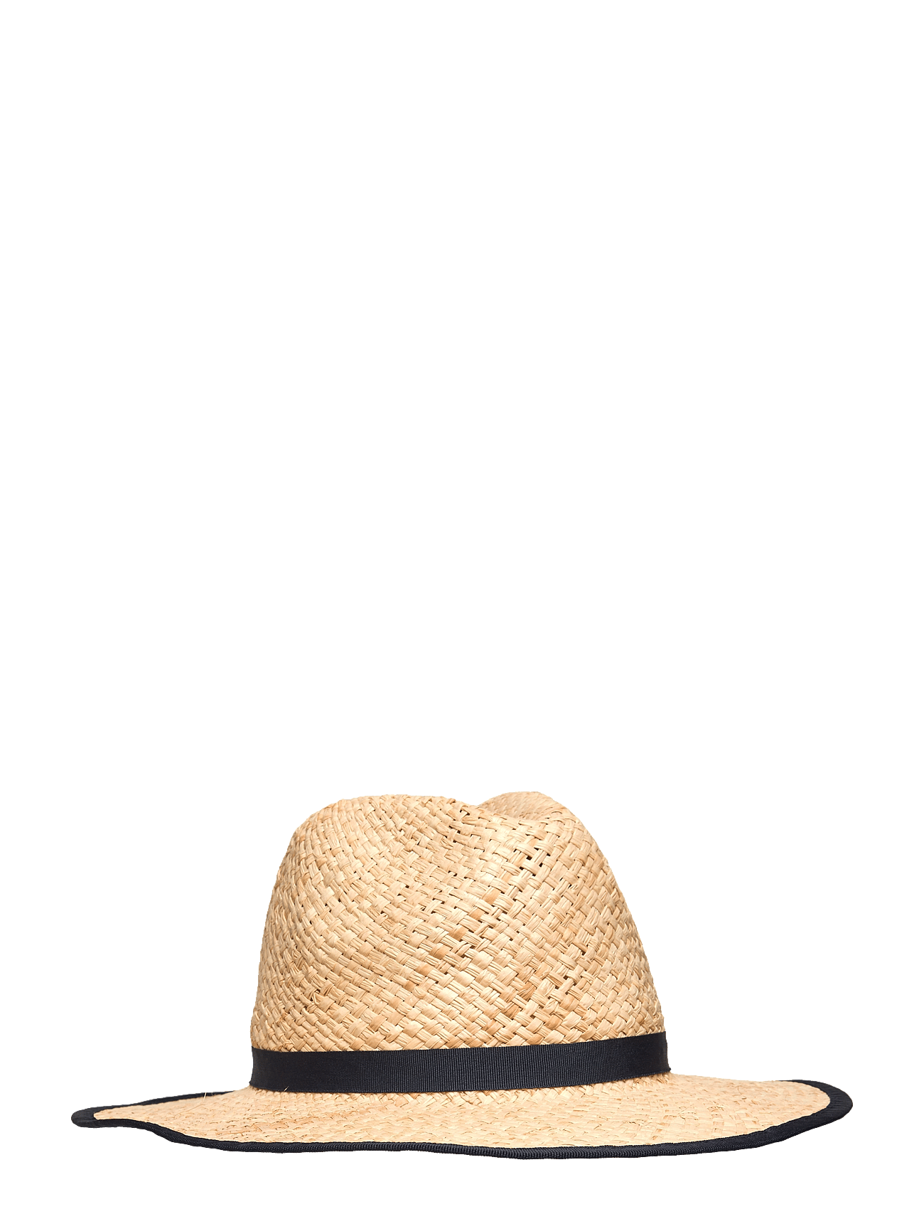 BEACH SUMMER STRAW FEDORA HAT - CALICO