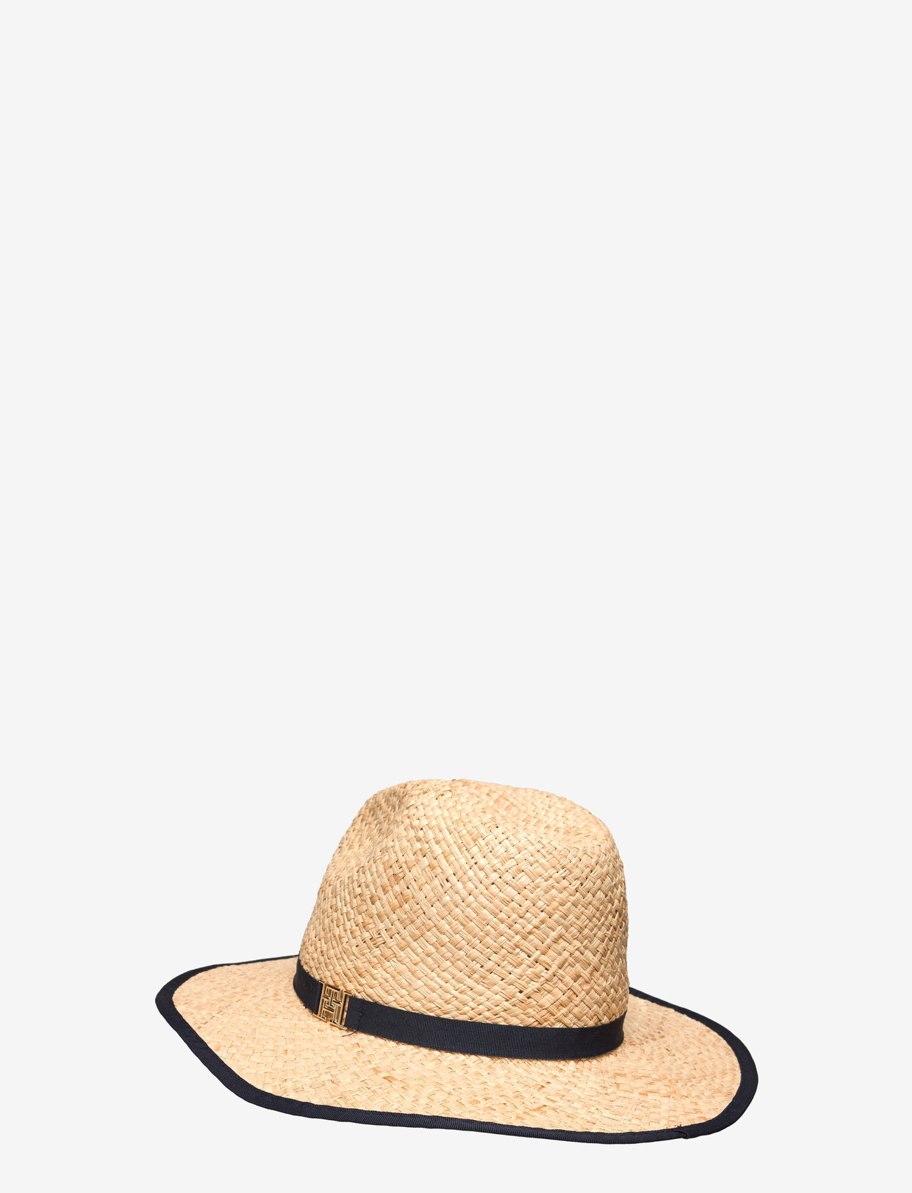 Tommy Hilfiger Beach Summer Straw Fedora Hat (TOHAW0AW16044  display picture 1