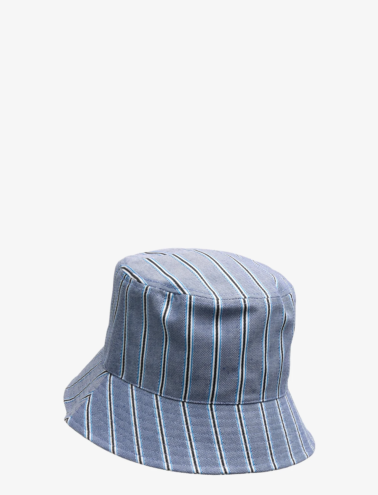 Tommy Hilfiger - ESSENTIAL FLAG BUCKET HAT - czapki i kapelusze - space blue stripes - 1
