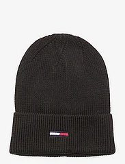 Tommy Hilfiger - TJW ELONGATED FLAG BEANIE - lowest prices - black - 0