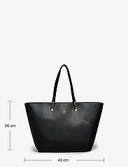 Tommy Hilfiger - TH REFINED TOTE - tote bags - black - 6