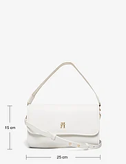 Tommy Hilfiger - TH MONOTYPE SHOULDER BAG - party wear at outlet prices - ecru - 5