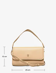 Tommy Hilfiger - TH MONOTYPE SHOULDER BAG - party wear at outlet prices - harvest wheat - 5