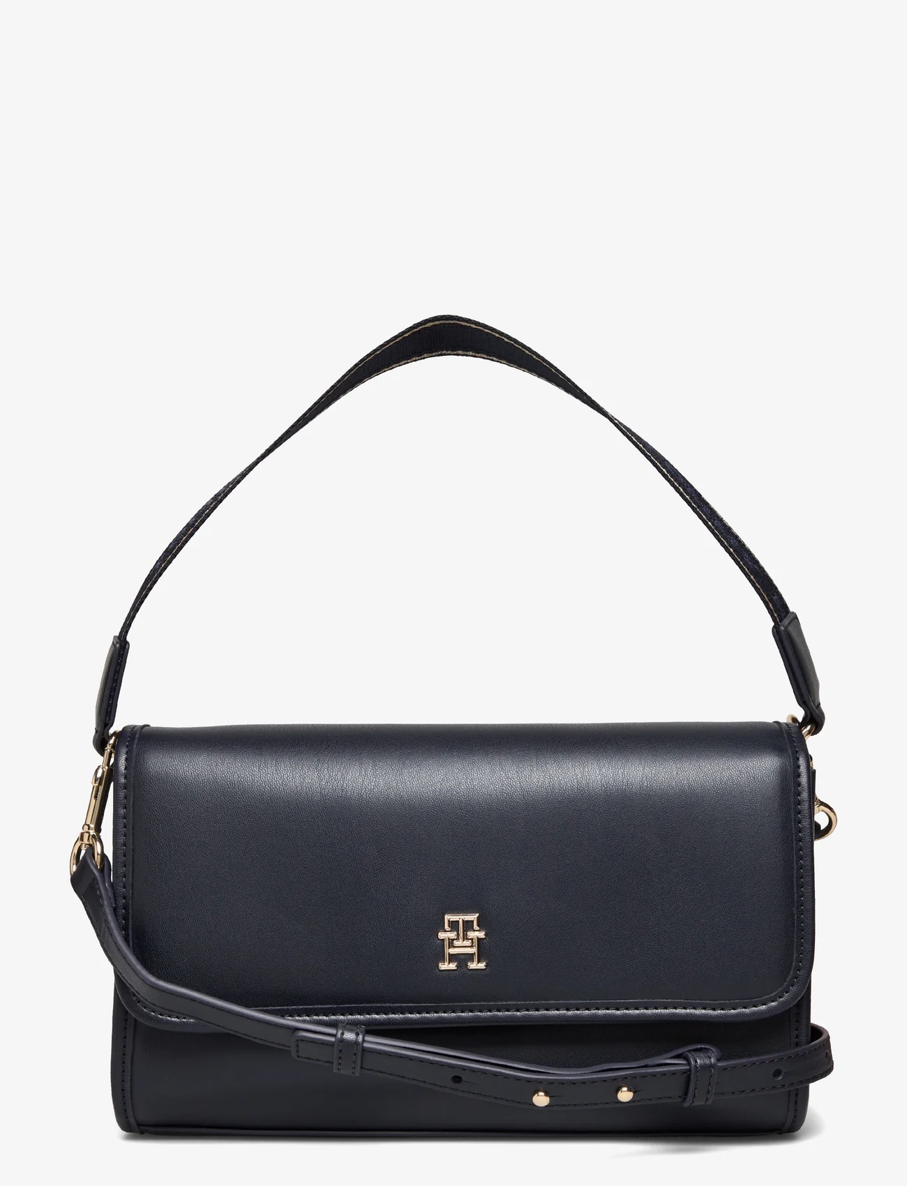 Tommy Hilfiger - TH MONOTYPE SHOULDER BAG - party wear at outlet prices - space blue - 0