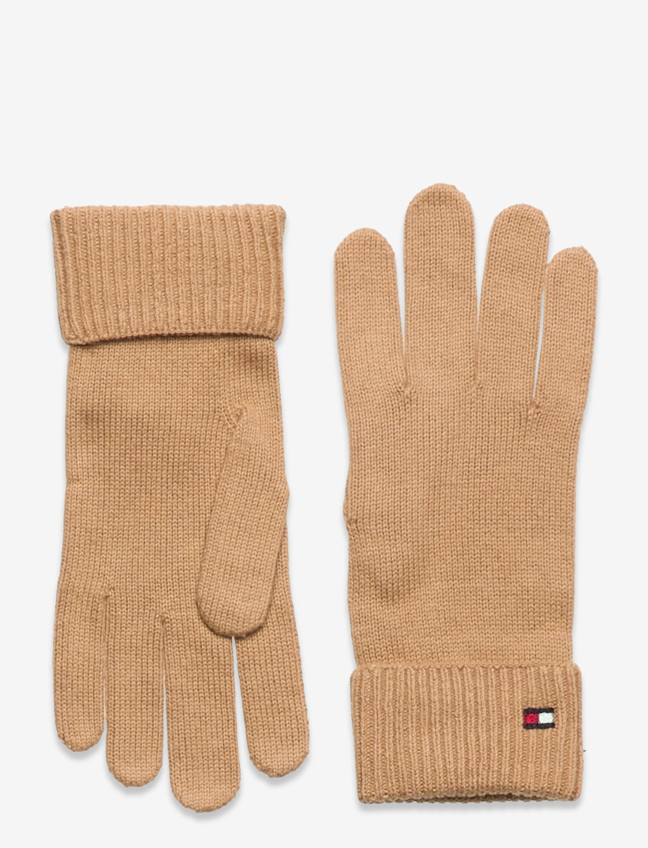 Tommy Hilfiger - ESSENTIAL FLAG GLOVES - classic khaki - 0