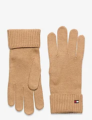 Tommy Hilfiger - ESSENTIAL FLAG GLOVES - laveste priser - classic khaki - 0