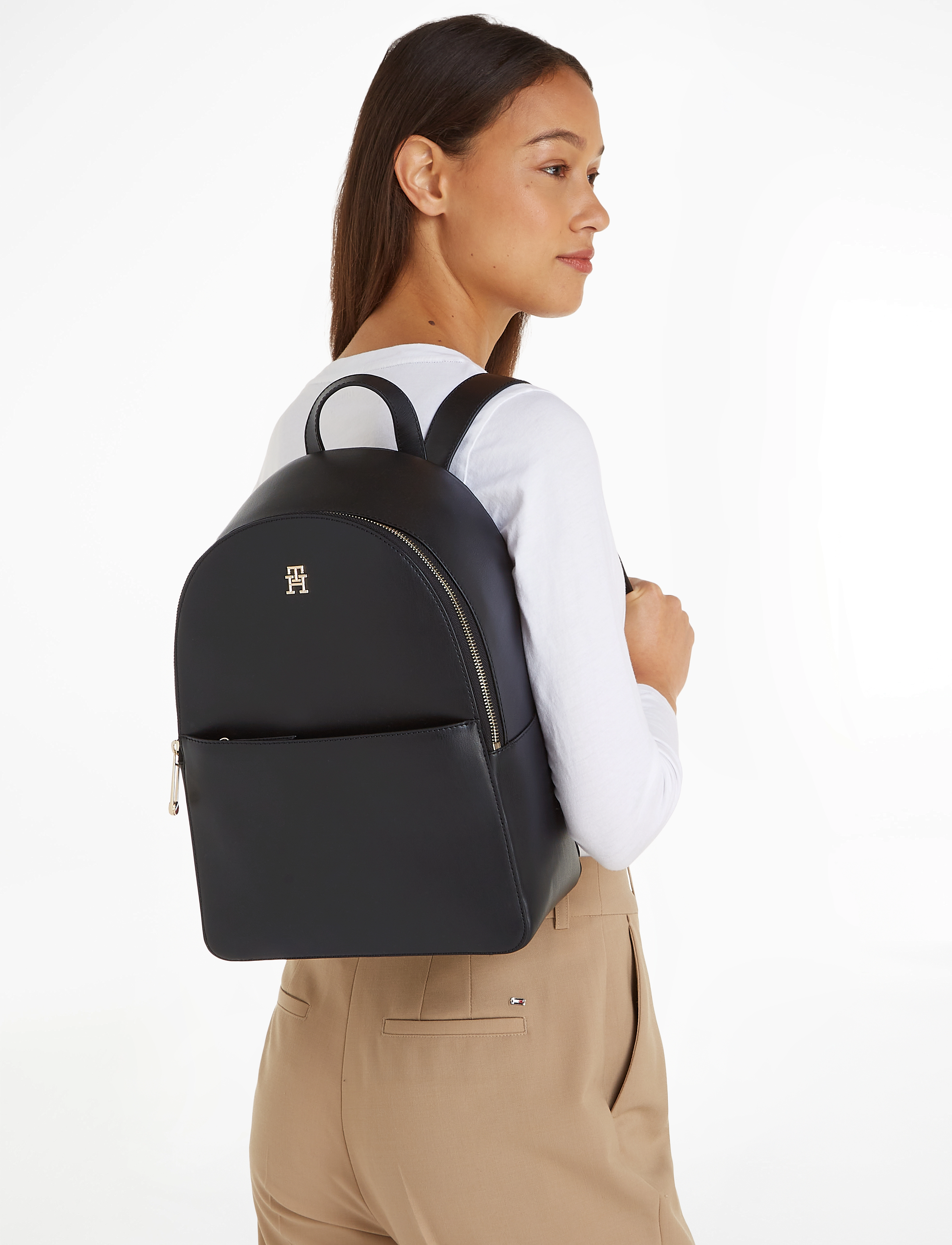 Tommy Hilfiger - TH FRESH BACKPACK - black - 1