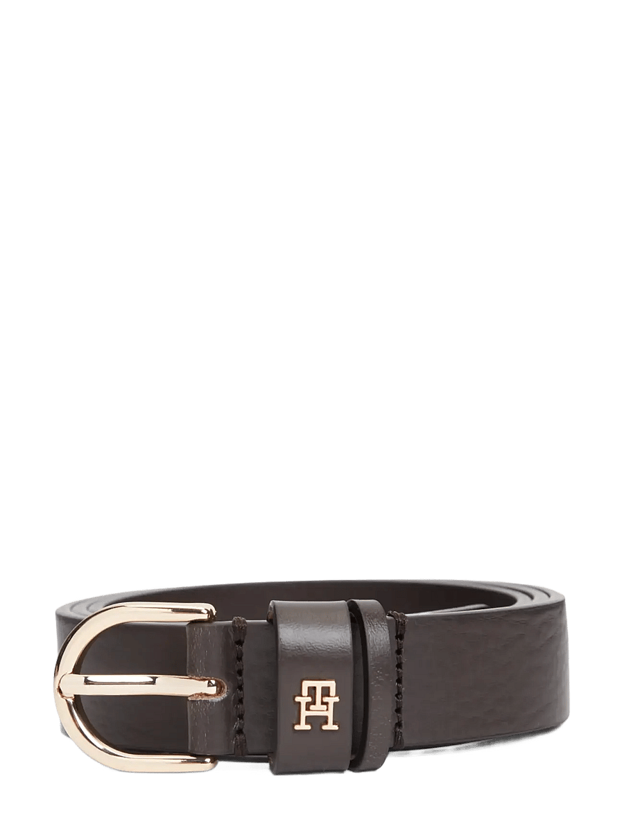 Tommy Hilfiger - ESSENTIAL EFFORTLESS 2.5 GO - läderskärp - charred wood - 0