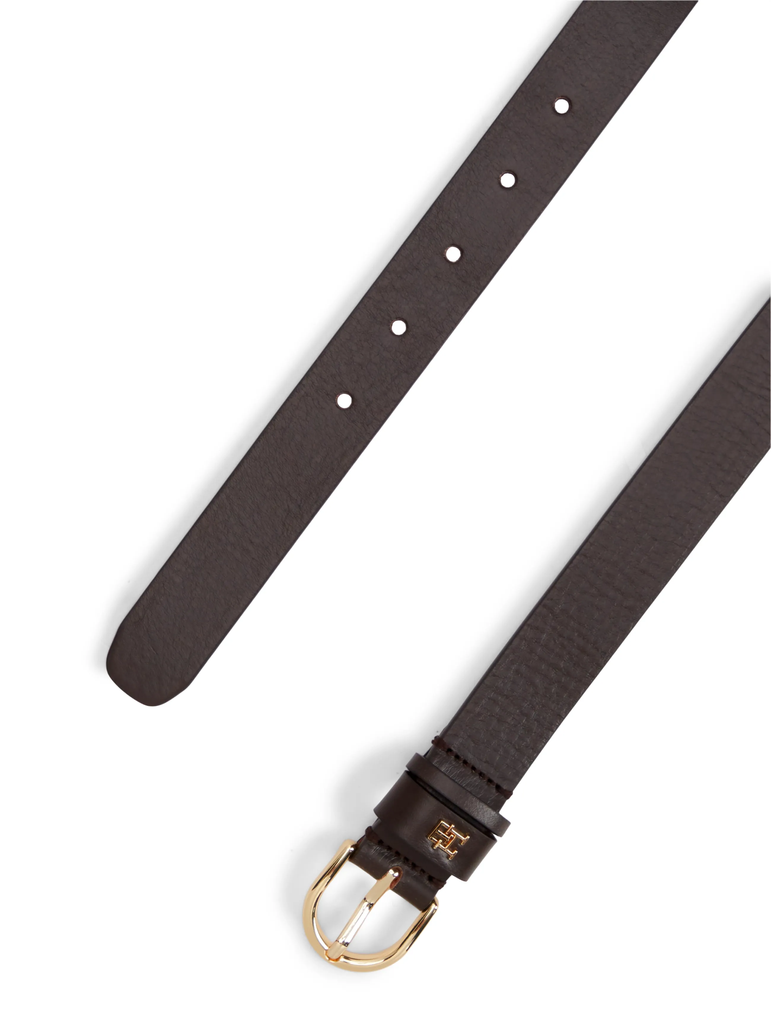 Tommy Hilfiger - ESSENTIAL EFFORTLESS 2.5 GO - läderskärp - charred wood - 1