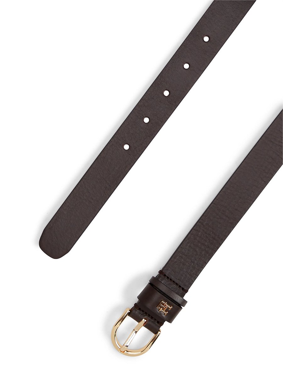 Tommy Hilfiger - ESSENTIAL EFFORTLESS 2.5 GO - läderskärp - charred wood - 1