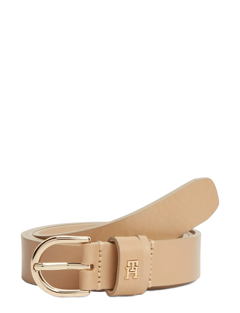 Tommy Hilfiger - ESSENTIAL EFFORTLESS 2.5 GO - ledergürtel - classic khaki - 0