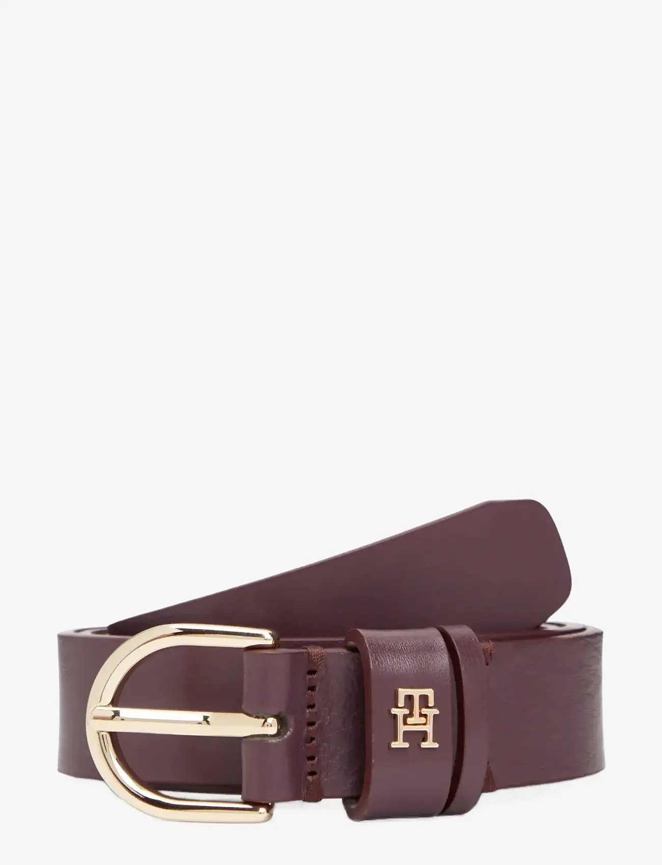 Tommy Hilfiger - ESSENTIAL EFFORTLESS 2.5 GO - nahkavyöt - marzemino - 0