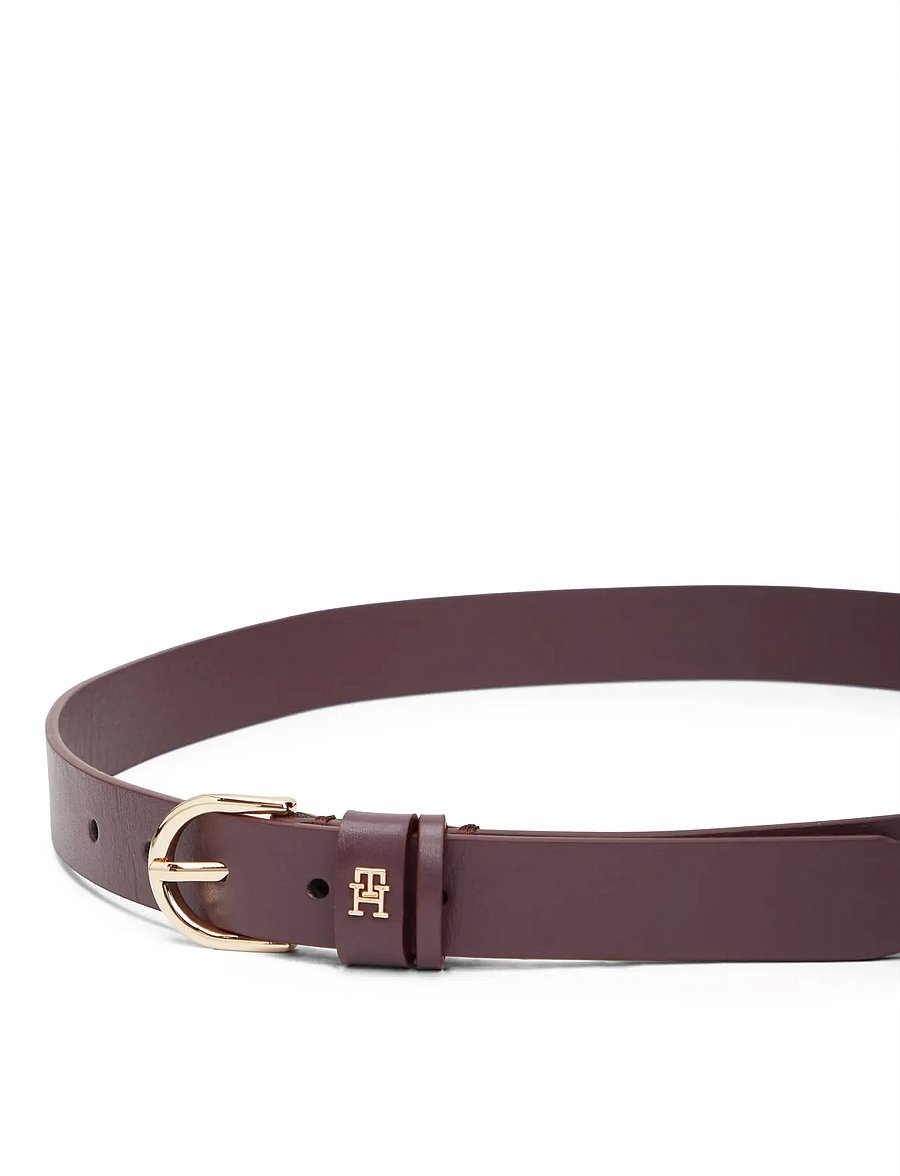 Tommy Hilfiger - ESSENTIAL EFFORTLESS 2.5 GO - ledergürtel - marzemino - 2