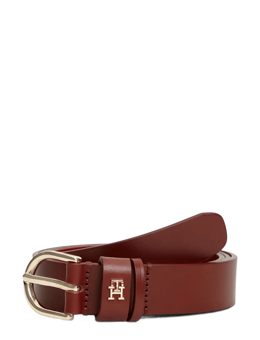 Tommy Hilfiger - ESSENTIAL EFFORTLESS 2.5 GO - ledergürtel - oxblood - 0
