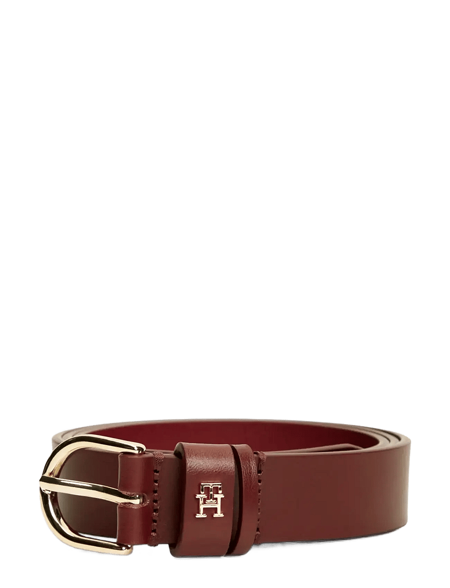 Tommy Hilfiger - ESSENTIAL EFFORTLESS 2.5 GO - ledergürtel - oxblood - 1