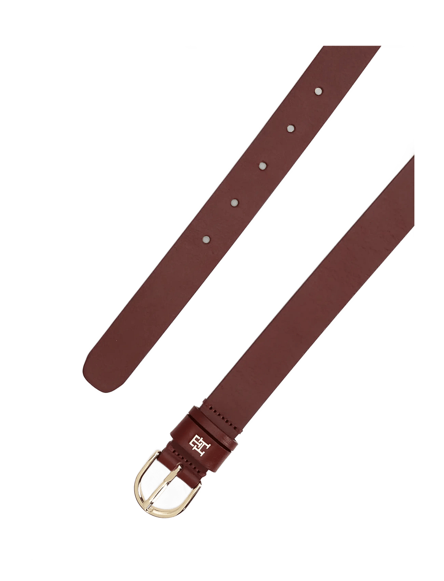 Tommy Hilfiger - ESSENTIAL EFFORTLESS 2.5 GO - ledergürtel - oxblood - 2