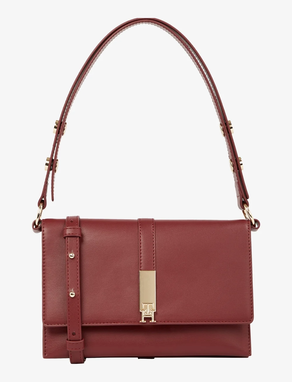 Tommy Hilfiger - TH HERITAGE SHOULDER BAG - special occasions - raspberry truffle - 1