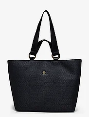 Tommy Hilfiger - TH CITY MONO TOTE - shoppere - space blue - 0
