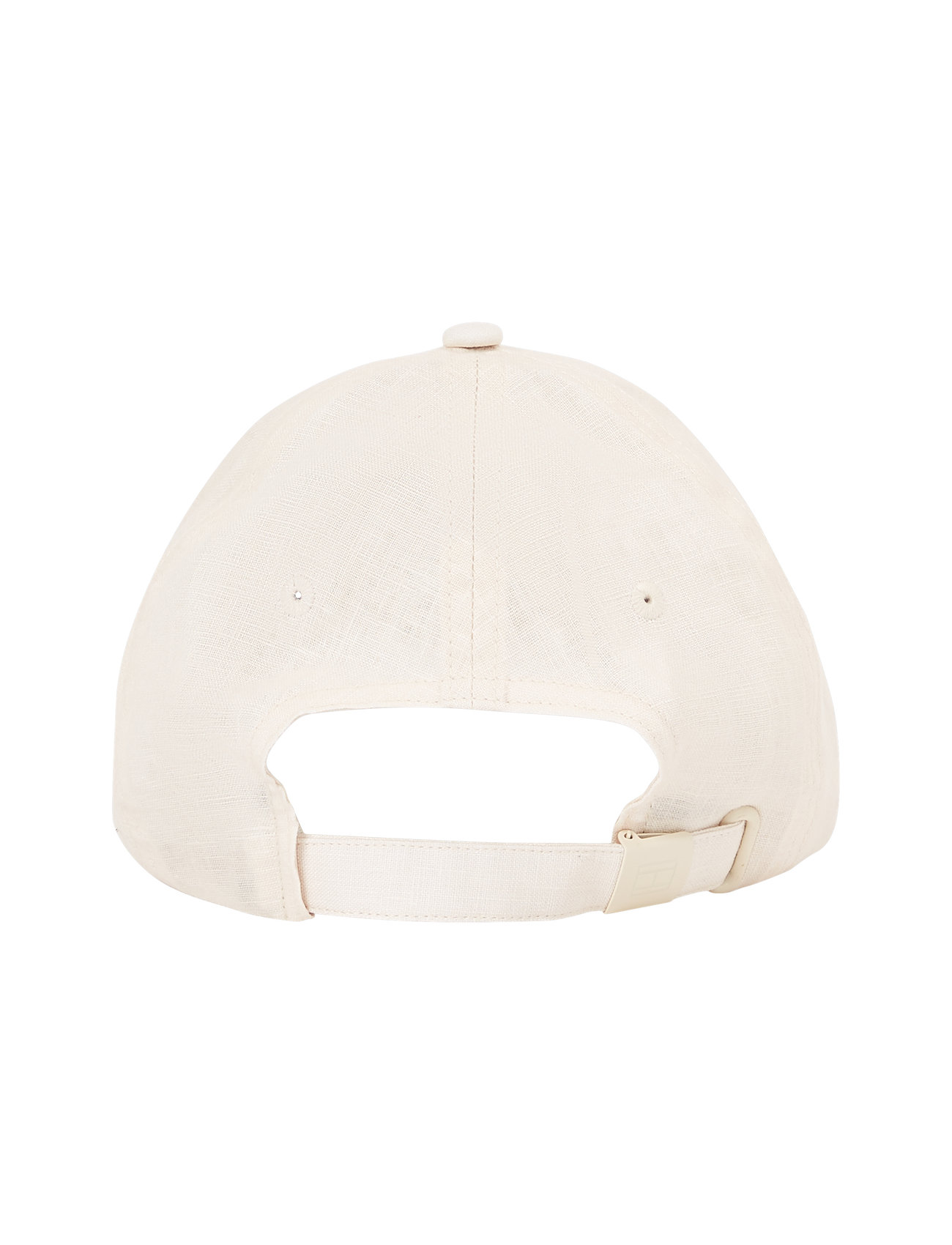 Tommy Hilfiger - ESSENTIAL FLAG LINEN CAP - kepsar - sugarcane - 1