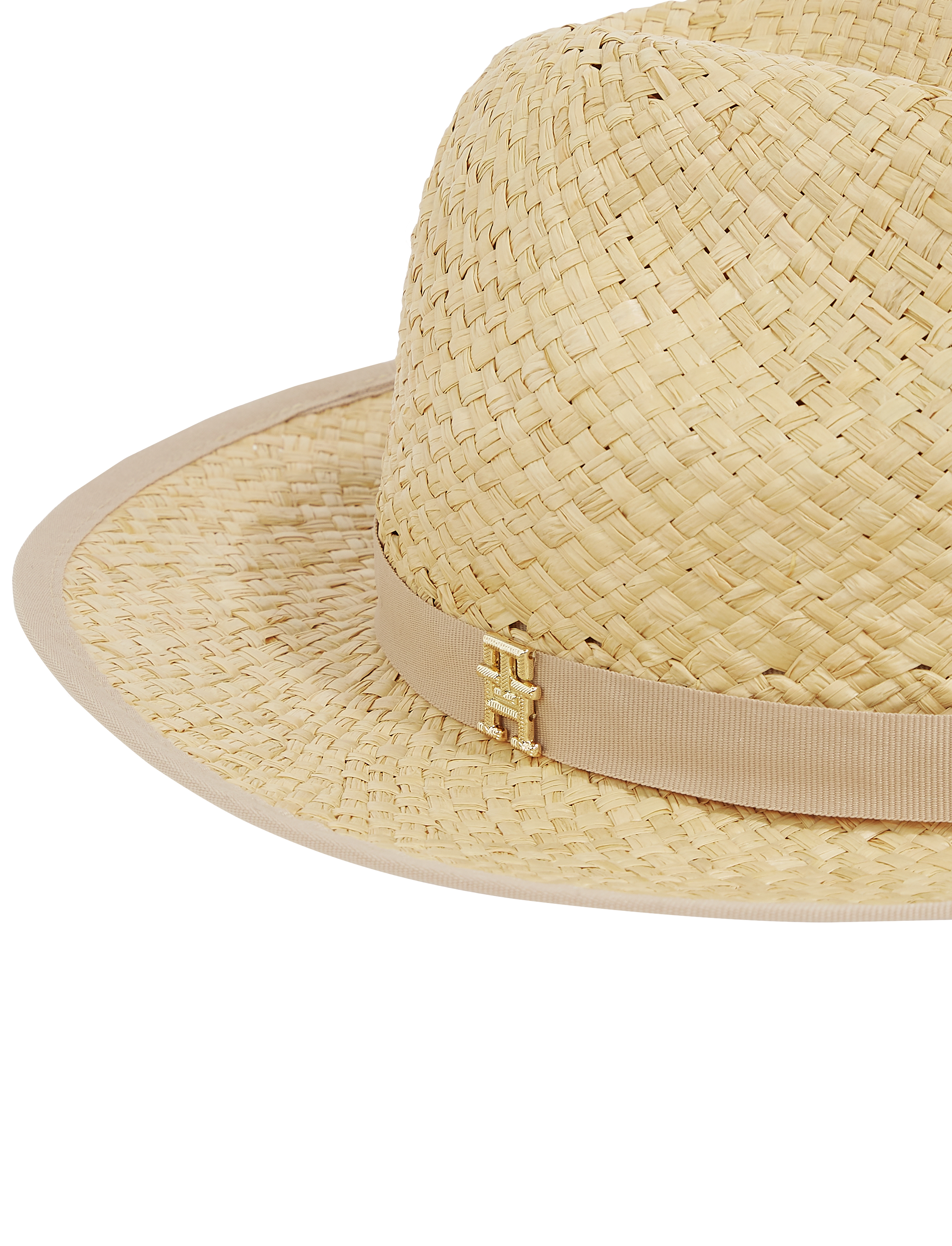 Tommy Hilfiger - TH PREMIUM BEACH FEDORA - Õlgkübarad - sandalwood - 1