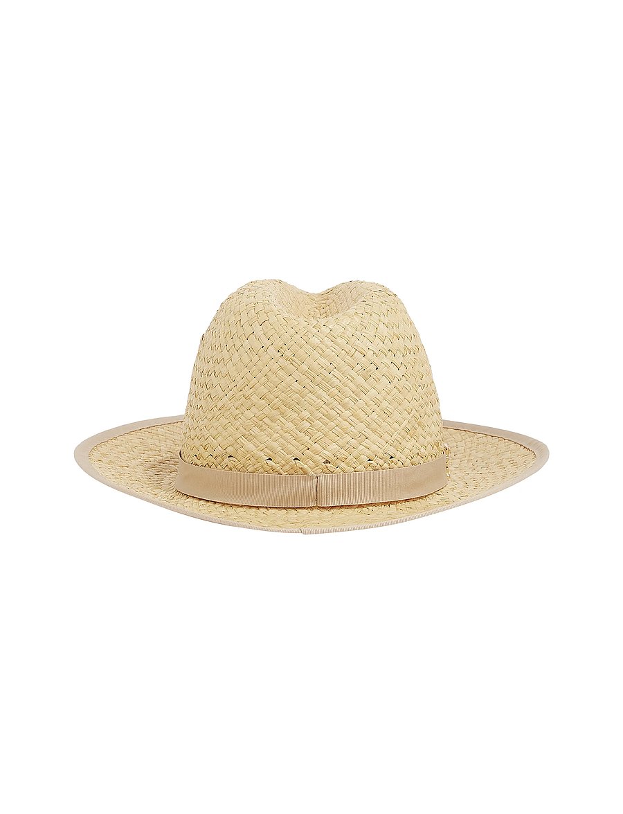 Tommy Hilfiger - TH PREMIUM BEACH FEDORA - Õlgkübarad - sandalwood - 2
