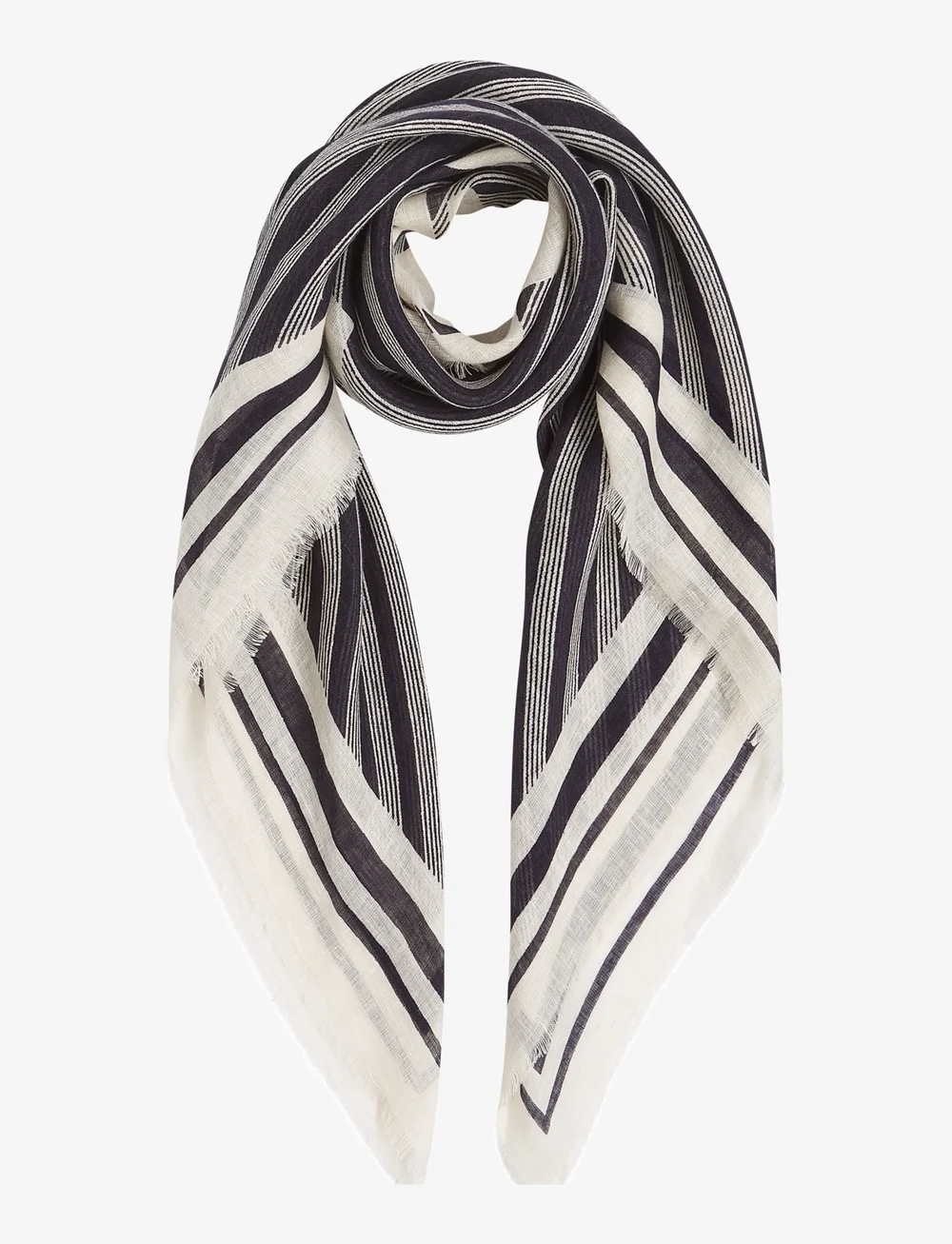 Tommy Hilfiger - TH PREMIUM BEACH SQUARE - sjalar - space blue - 0