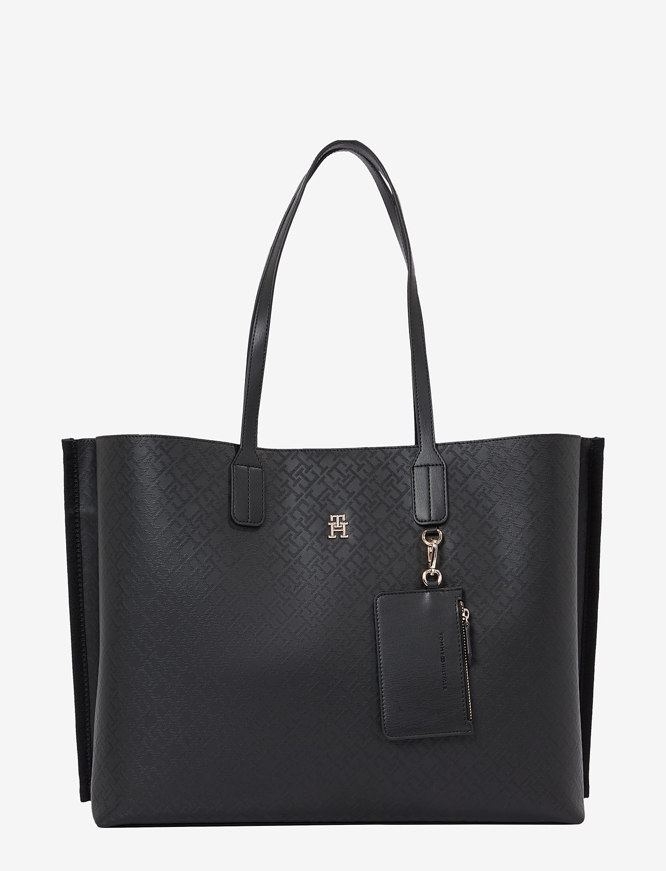 Tommy Hilfiger - TH DISTINCT TOTE MONO - black - 0