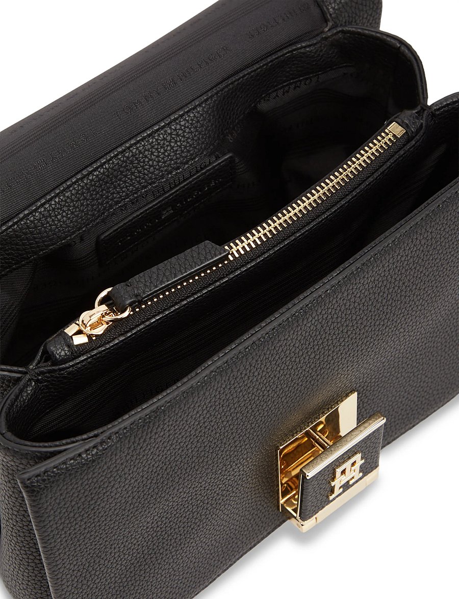 Tommy Hilfiger - TH HER MED CROSSOVER - black - 3